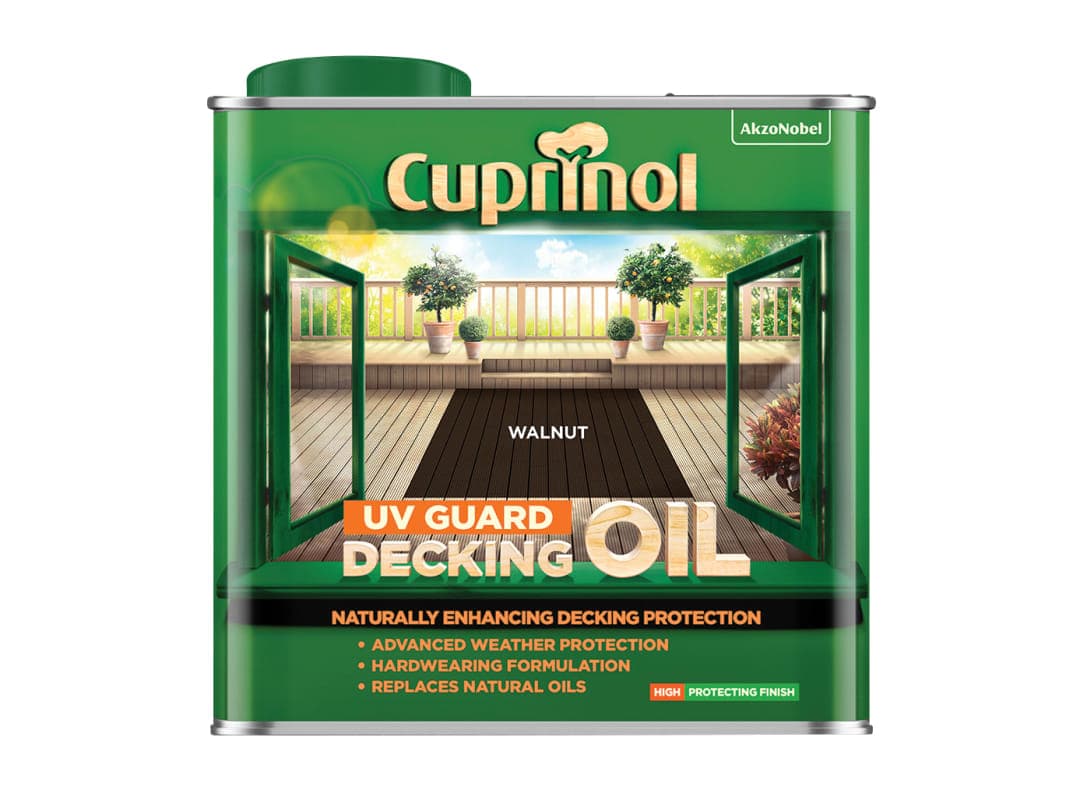 Cuprinol UV Guard Decking Oil Walnut 2.5 litre 5380729