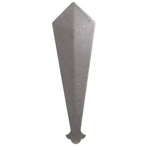 Anthracite Grey Woodgrain Fascia Bargeboard Finial - 340mm