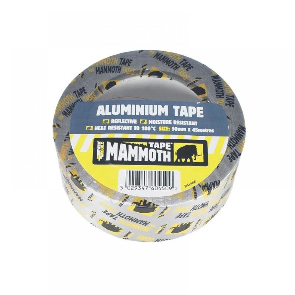 Everbuild Sika 482270 Aluminium Tape 50Mm X 45M