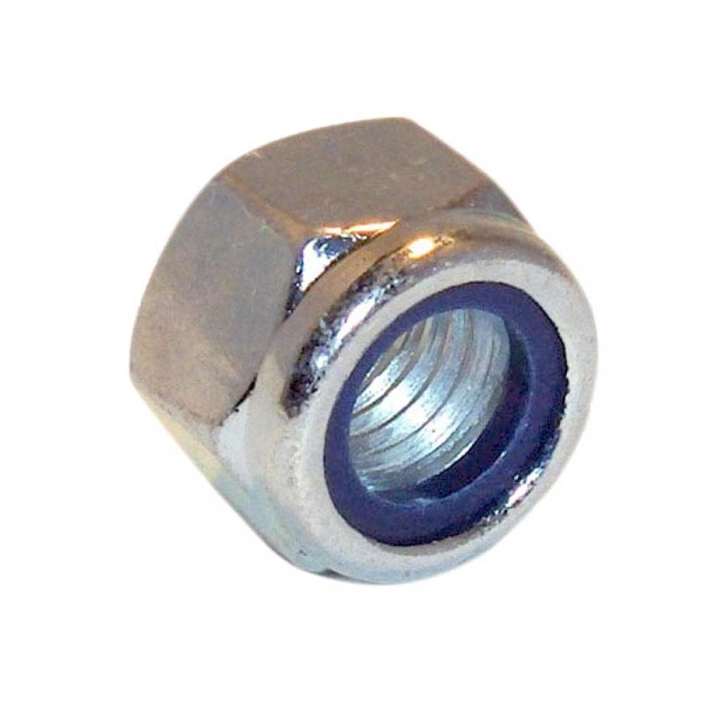 Forgefix 50NYLOC12 Hexagon Nut & Nylon Insert Zp M12 Bag 50