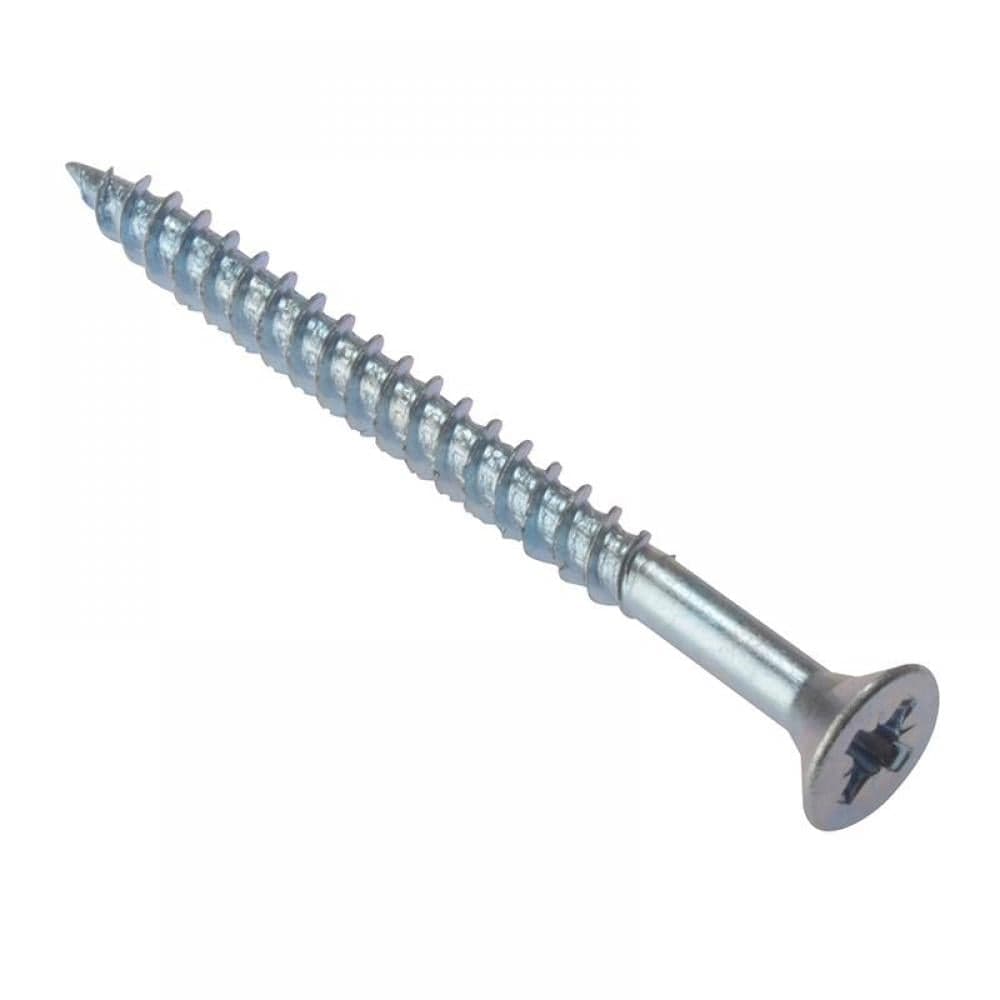 Forgefix CSK1348ZP General Purpose Pozi Compatible Screw Csk Tt Zp 1.3/4In X 8 Box 200