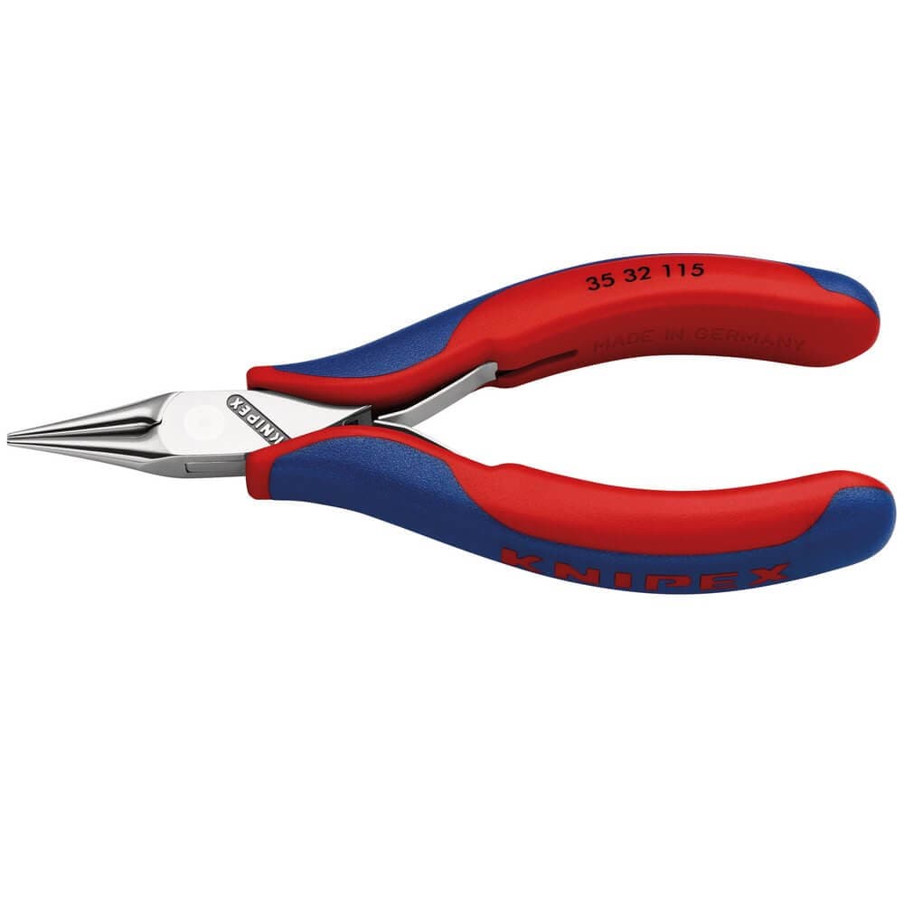 Knipex 27700 35 32 115 Electronics Pointed-Round Jaw Pliers 115Mm each