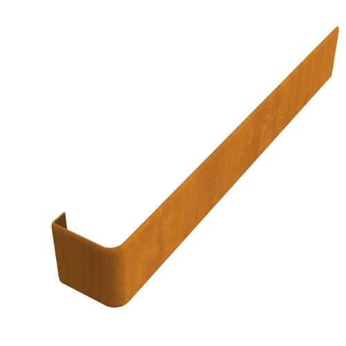 Golden Oak Fascia Board Joint - 300mm