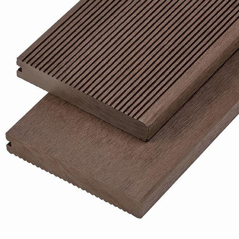 Cladco WPC Bullnose Decking Board Coffee 150 x 25 x 4000mm