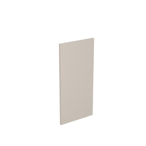 Wall End Panel for J-Pull Ultra Matt Light Grey 800mm x 350mm - FKKJ0744
