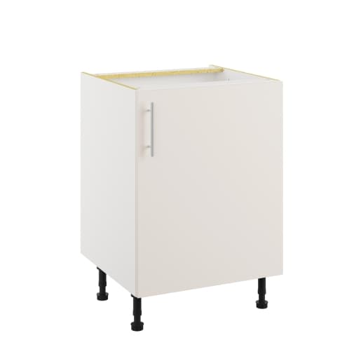 Essence Cashmere Grey MFC Highline Base Unit, 600mm
