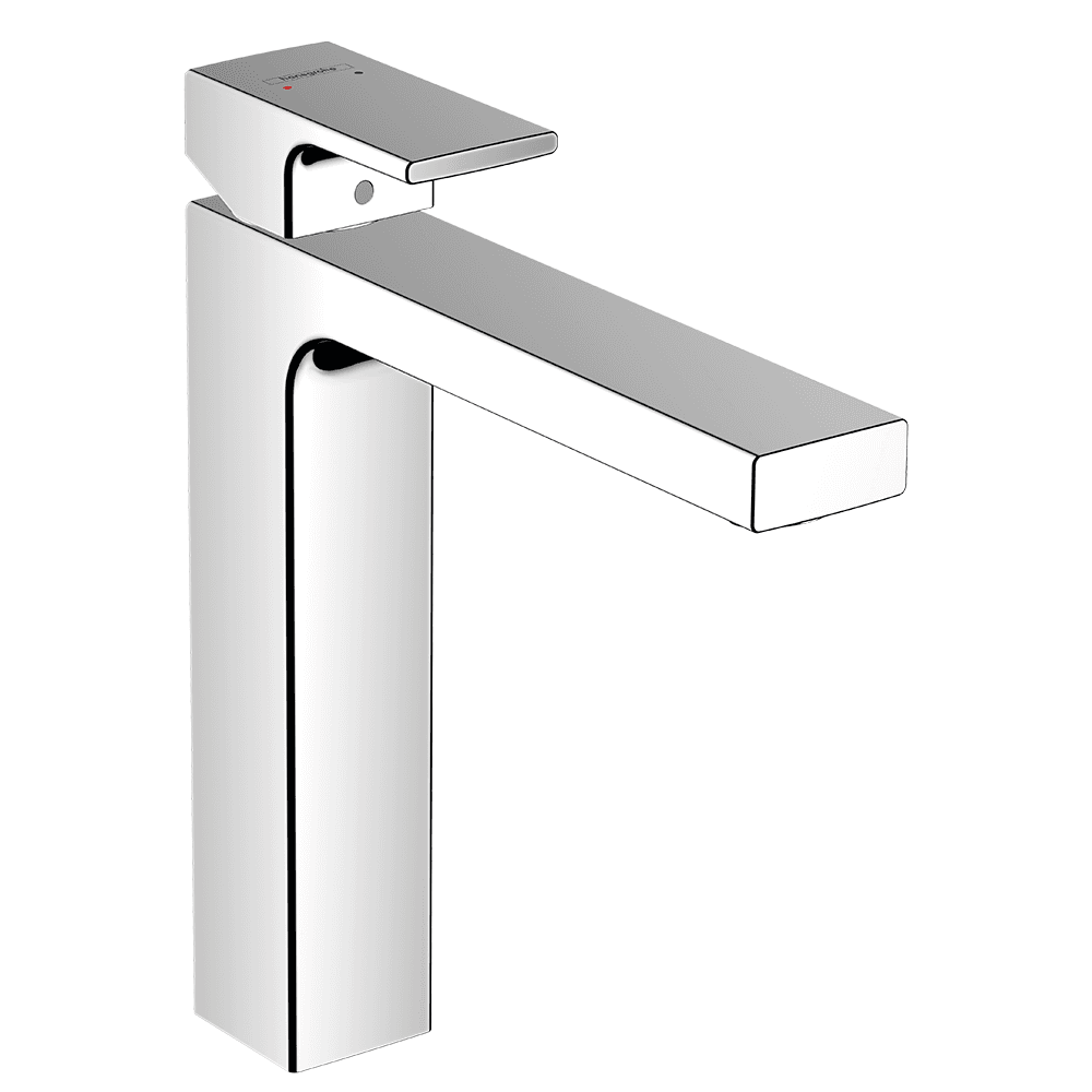 Hansgrohe Vernis Shape Single lever basin mixer 190 with pop-up waste set - Chrome - 71562000