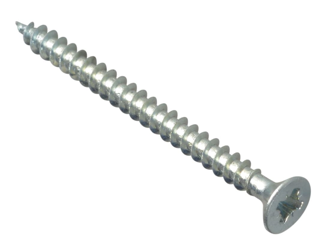 ForgeFix Multi-Purpose Pozi Compatible Screw CSK ST ZP 4.0 x 50mm Forge Pack 15 FPMPS450ZP