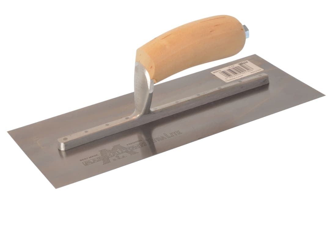 Marshalltown MXS7 Plasterer's Finishing Trowel Wooden Handle 12 x 5in MXS7