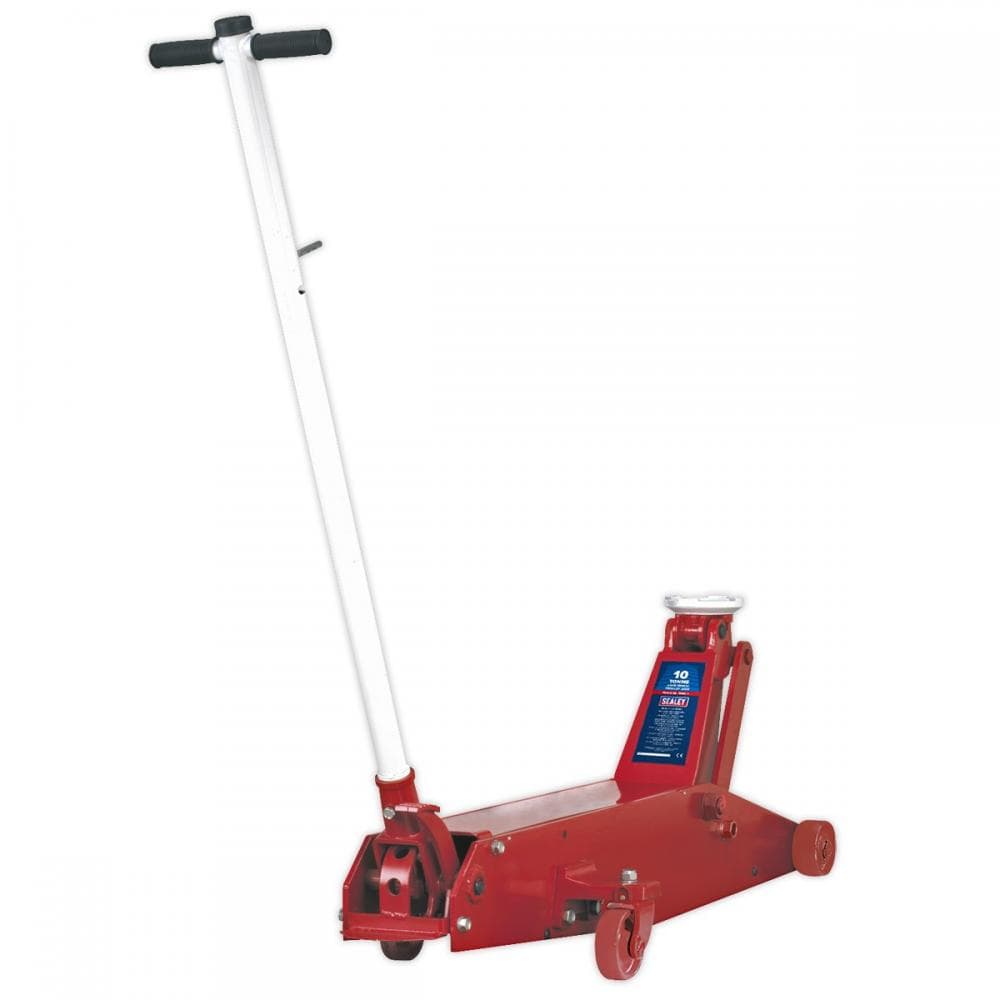 Sealey 10QJ Trolley Jack 10 Tonne Long Reach