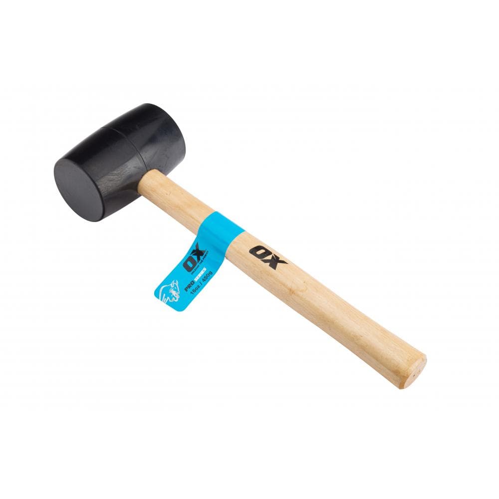 Ox Tools OX-T081716 Ox Trade Black Rubber Mallet - 16 Oz EA