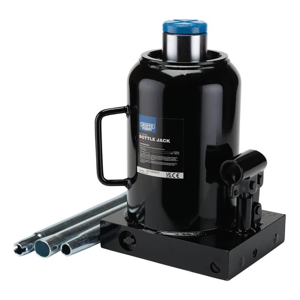 Draper Expert 99772 Hydraulic Bottle Jack 50 Tonne each 1
