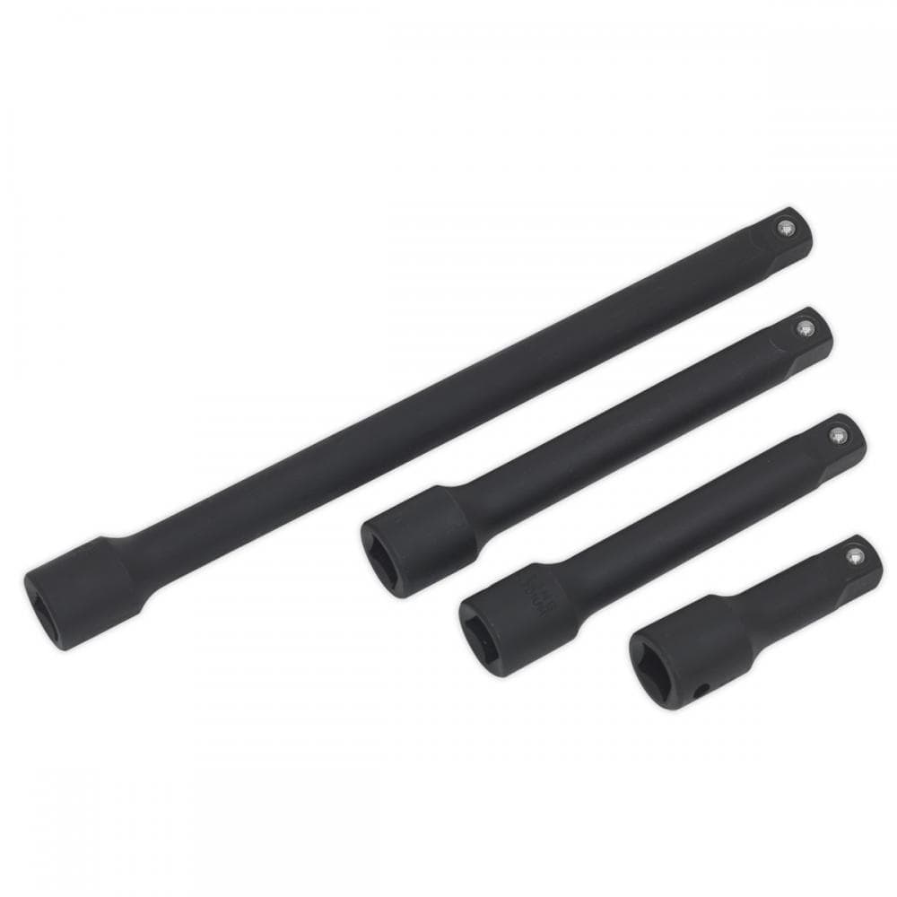 Sealey AK5513 Impact Extension Bar Set 4Pc 1/2inSq Drive