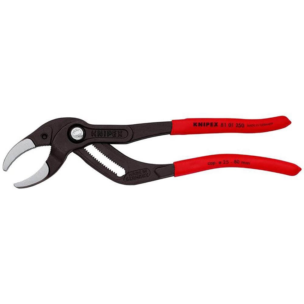 Knipex 81 01 250 Sb Siphon And Connector Pliers 250Mm (Self-Service Card/Blister) Pk 1 25655