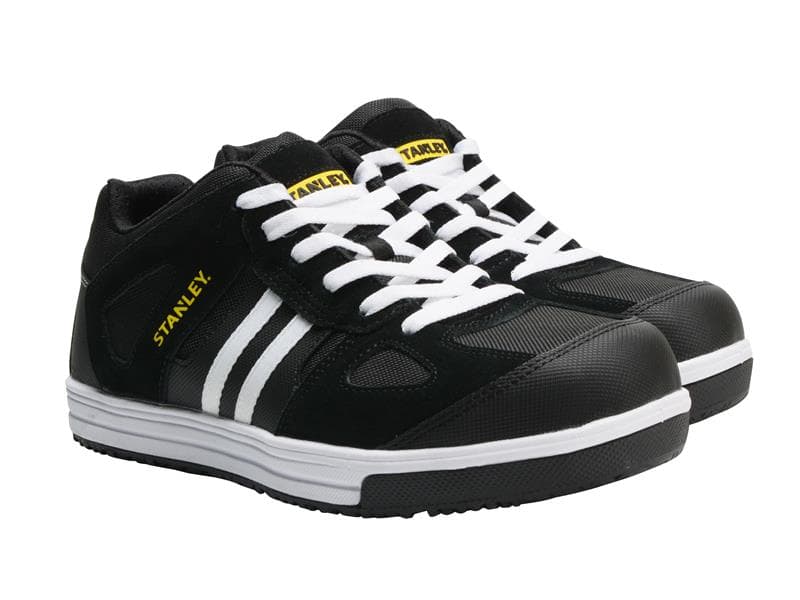 Stanley® Clothing STA20051-110 Cody Safety Trainers Black/White Stripe Uk 11 Eur 45