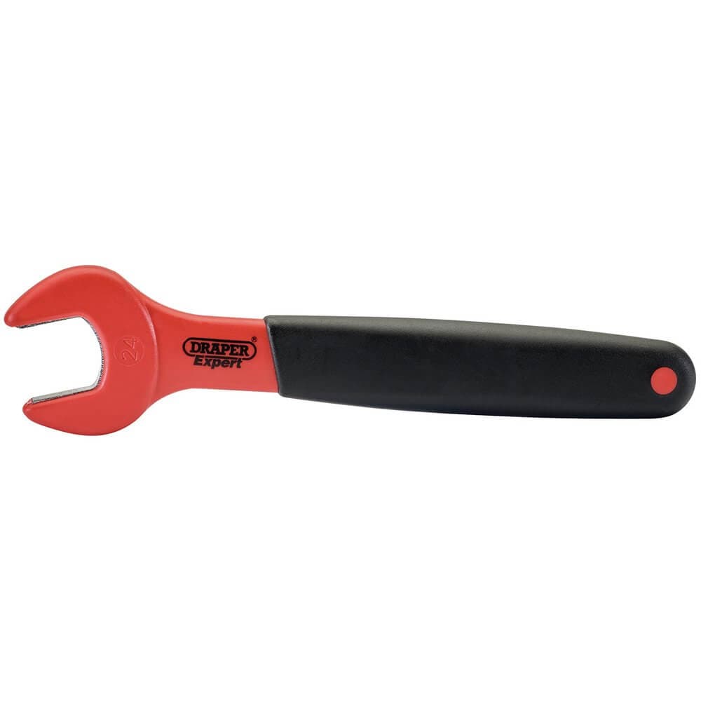 Draper Expert 99482 Vde Approved Fully Insulated Open End Spanner 24Mm each
