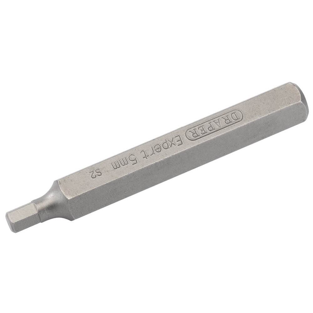 Draper Expert 33333 5Mm X 75Mm Hexagonal 10Mm Insert Bit For Mechanicfts Bit Sets each