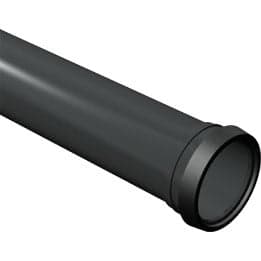 Davant 110Mm Ring Seal Soil S/S Pipe Black 3M RS01B