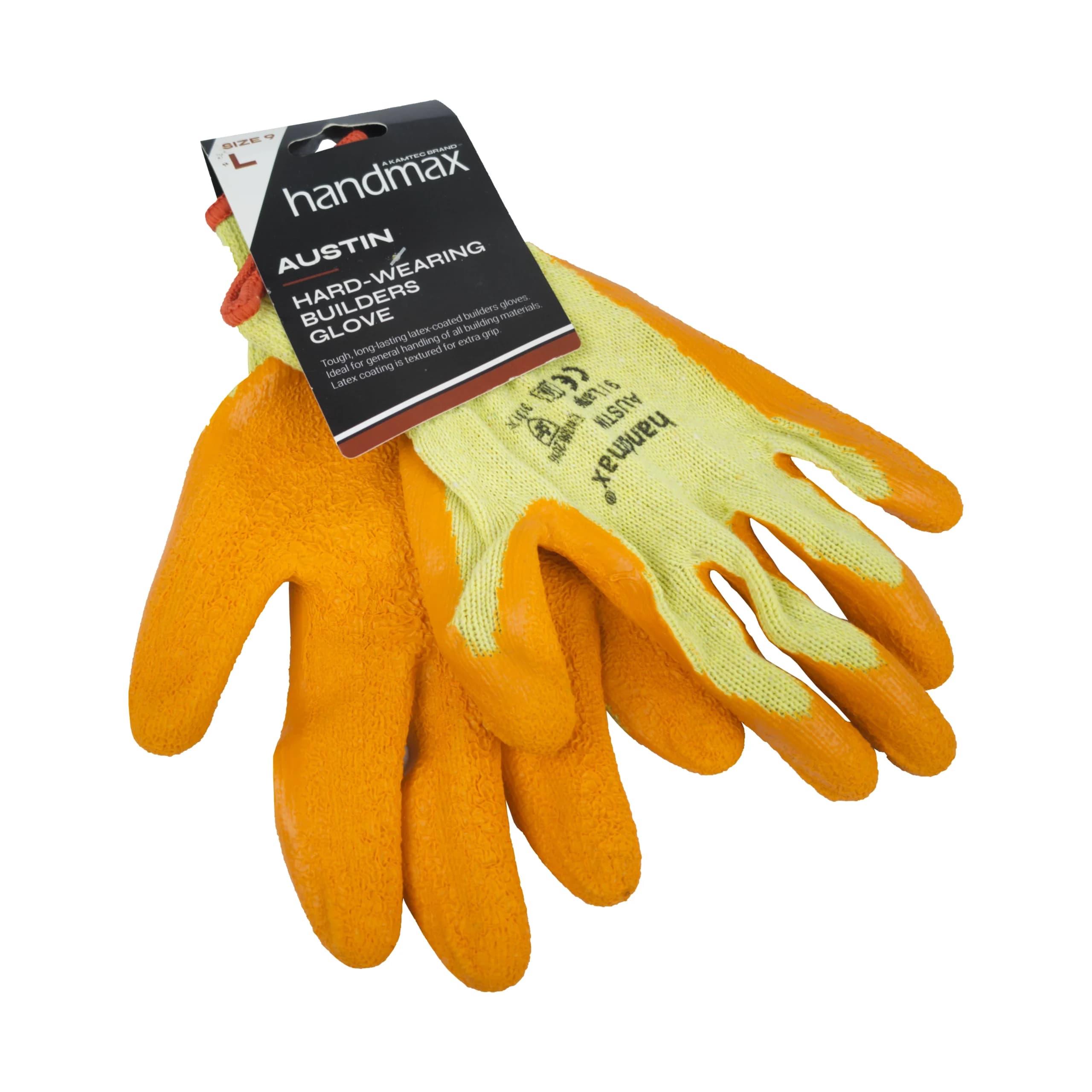 Handmax Austin Builders Gloves (Orange)