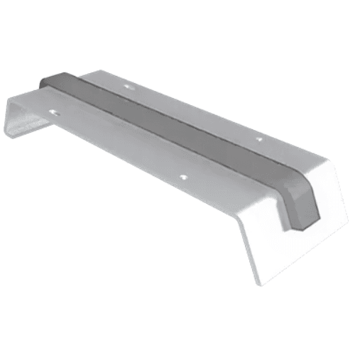 Aluminium Coping Fixing Clip for 301-350mm Wall - 410mm Painted