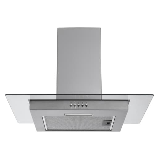 Matrix MXFG60SS 60cm Flat Glass Chimney Stainless Steel