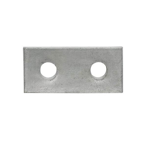 Flat Plate 2 Hole Bracket 40 X 84 HDG