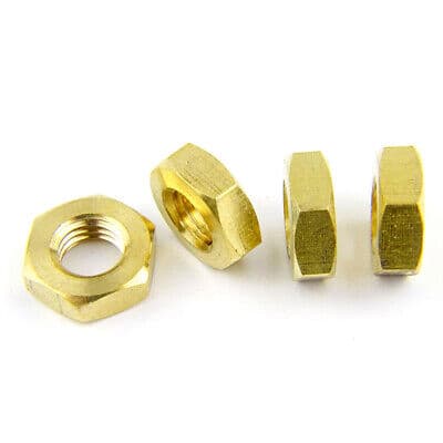 Brass Metric Lock Nuts DIN439