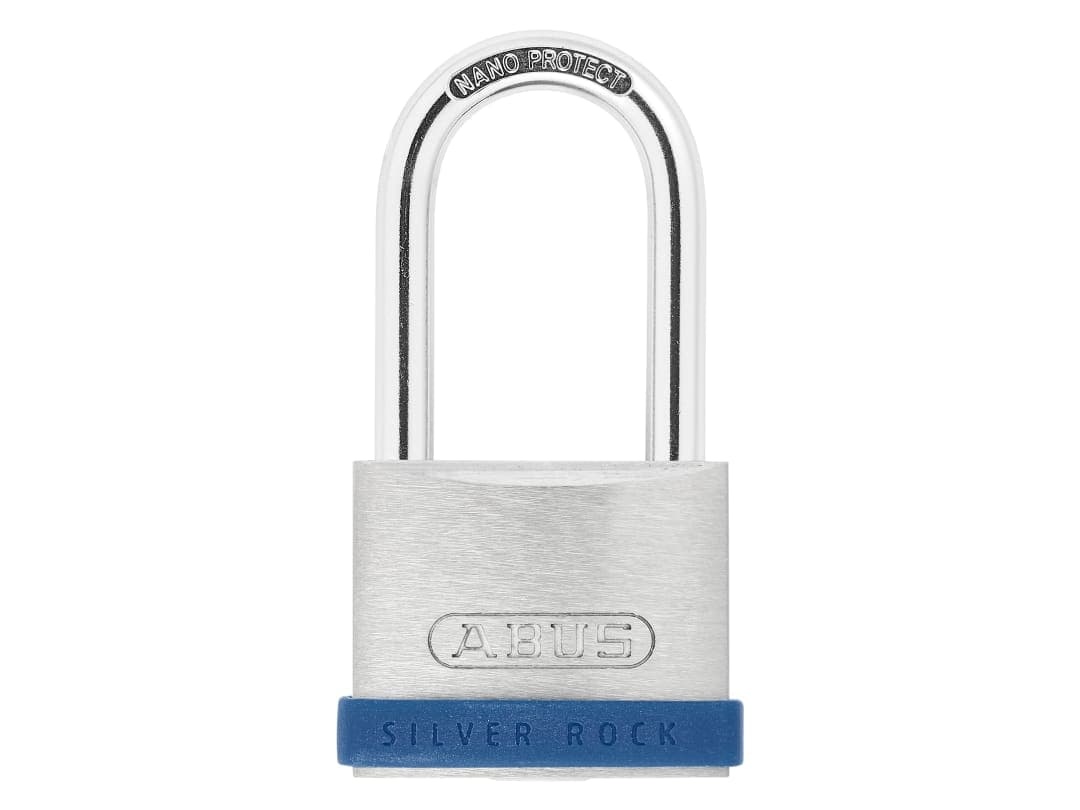 ABUS Mechanical 40mm Silver Rock™ 5 Padlock Long Shackle 40mm Keyed Alike 10080880-01