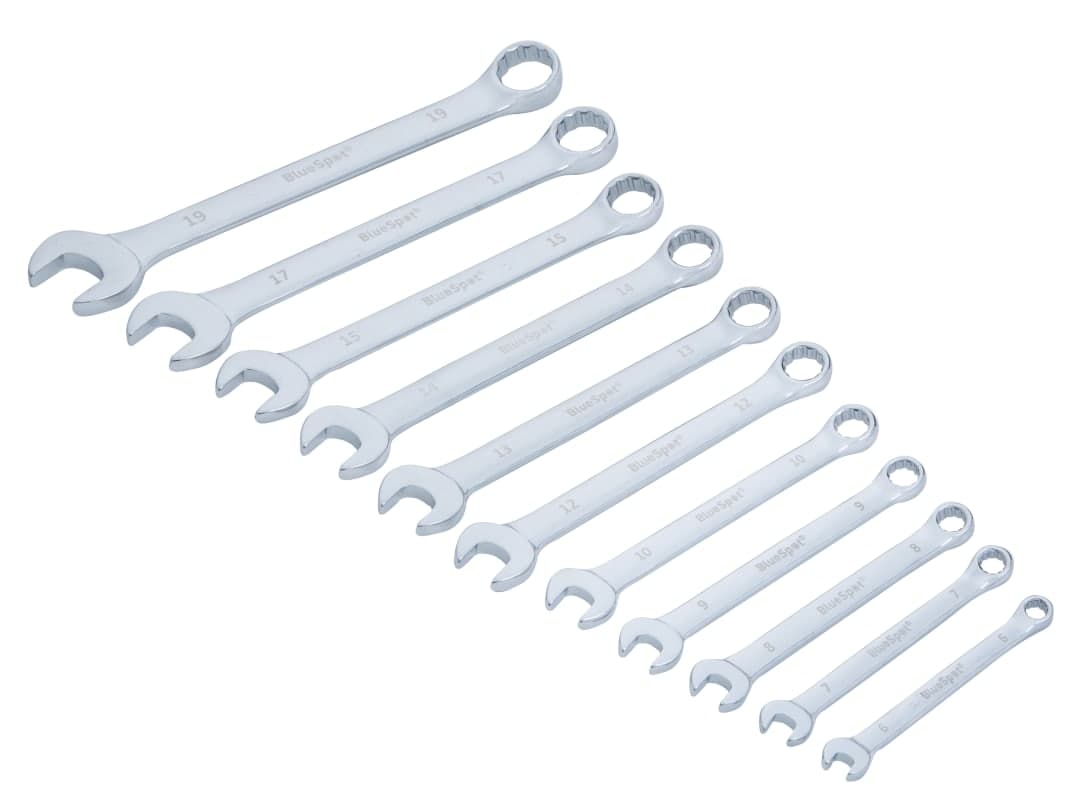 BlueSpot Tools Combination Spanner Set, 11 Piece 04111