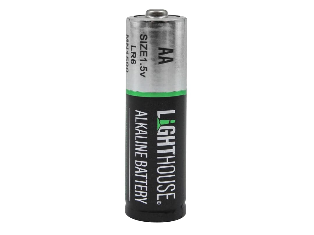 Lighthouse AA LR6 Alkaline Batteries 2400 mAh (Pack 4) LR6
