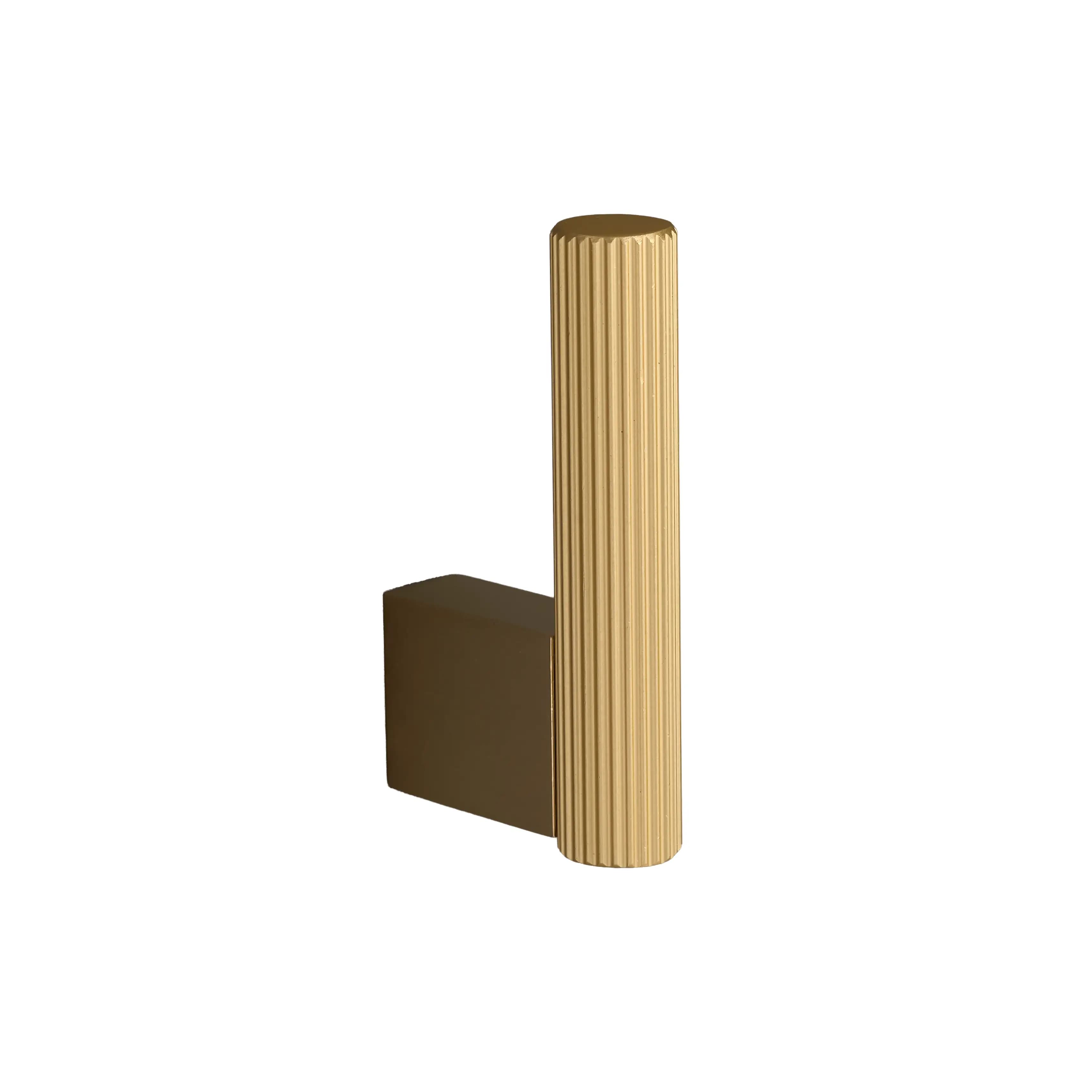 Frankfurt Linear Hook 60mm Brushed Brass