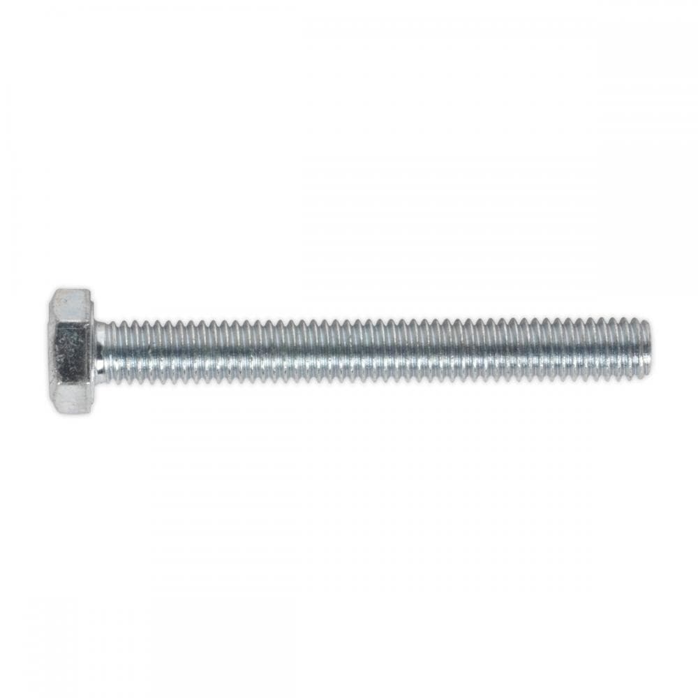 Sealey SS650 Ht Setscrew M6 X 50Mm 8.8 Zinc Pack Of 50