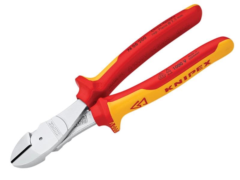 Knipex 74 06 200 SB Vde High Leverage Diagonal Cutter 200Mm
