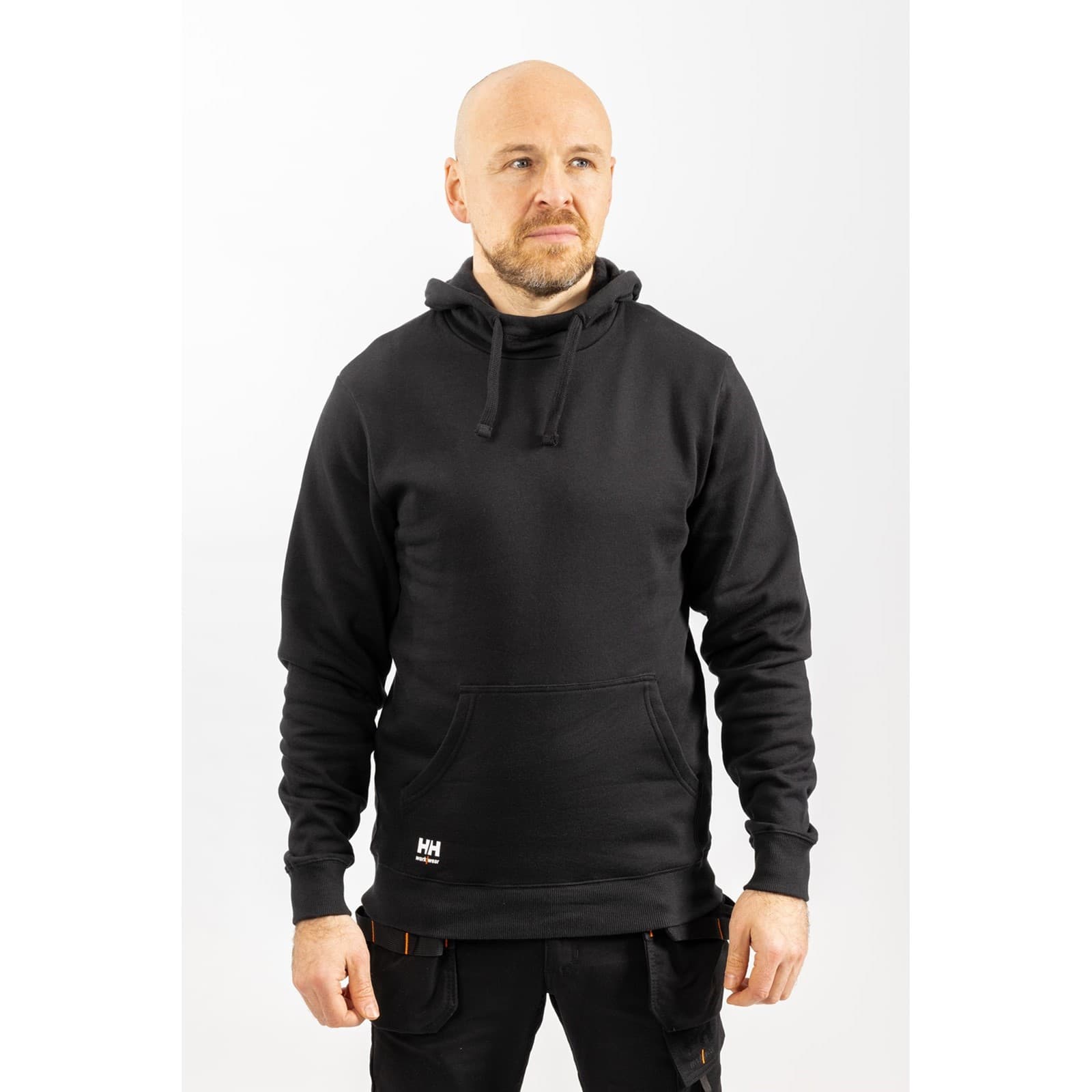 Helly Hansen Workwear Manchester Hoodie Size Med Black 40622-75883-04