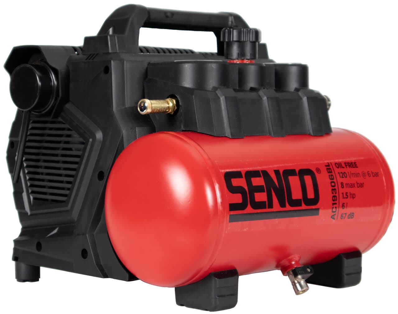 Senco AFN0036UK2 Ac19306Bl-Uk Compressor 6-Litre 230V each 1
