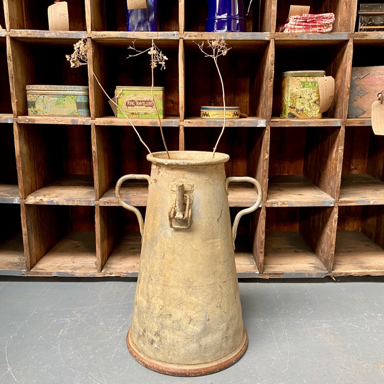 Vintage French Milk Churn