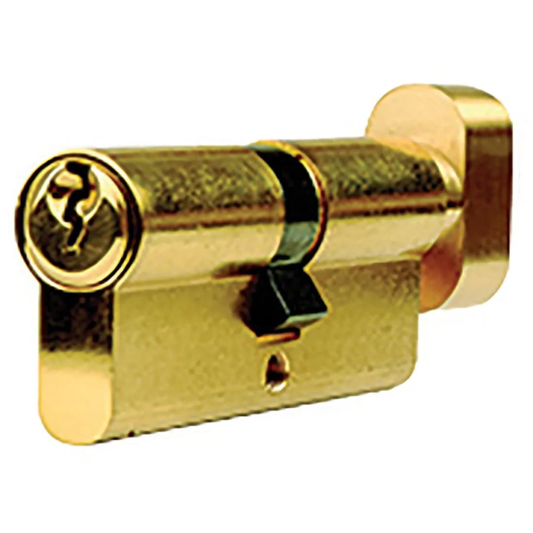 Dale Euro Cylinder Thumbturn Brass 35/10/35