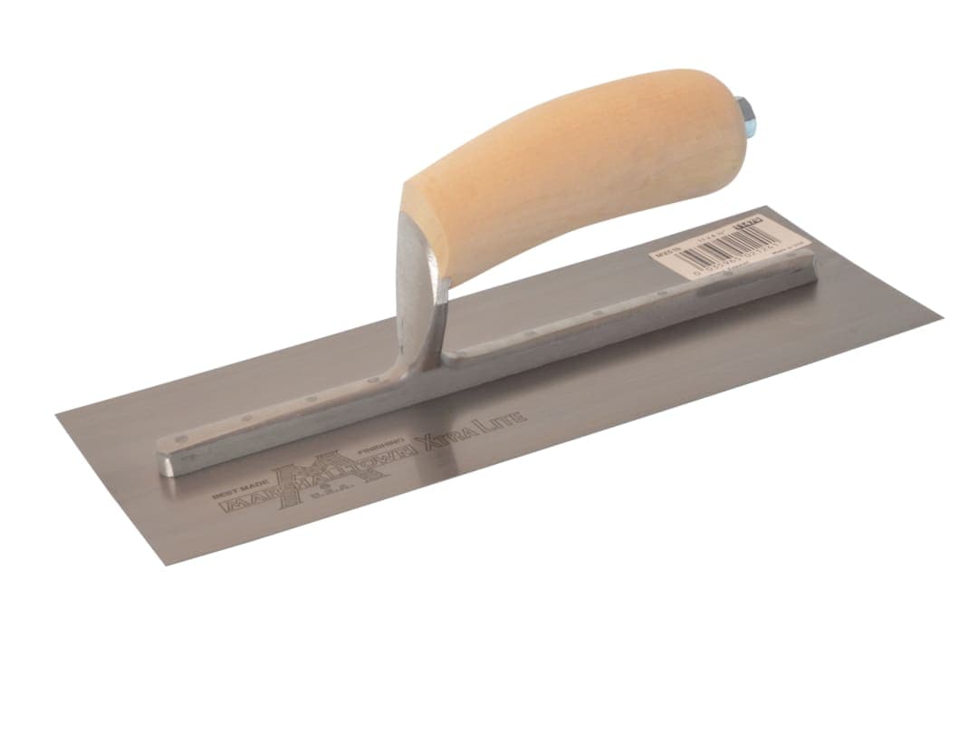 Marshalltown MXS1 Plasterer's Finishing Trowel Wooden Handle 11 x 4.1/2in MXS1