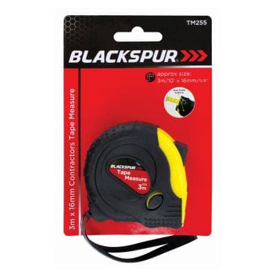 Tape measure - 3000 x 16mm - Contractors Tape Blade