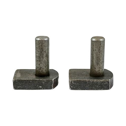 Timco GHW19S Gate Hooks To Weld - Self Coloured 19Mm Plain Bag 2
