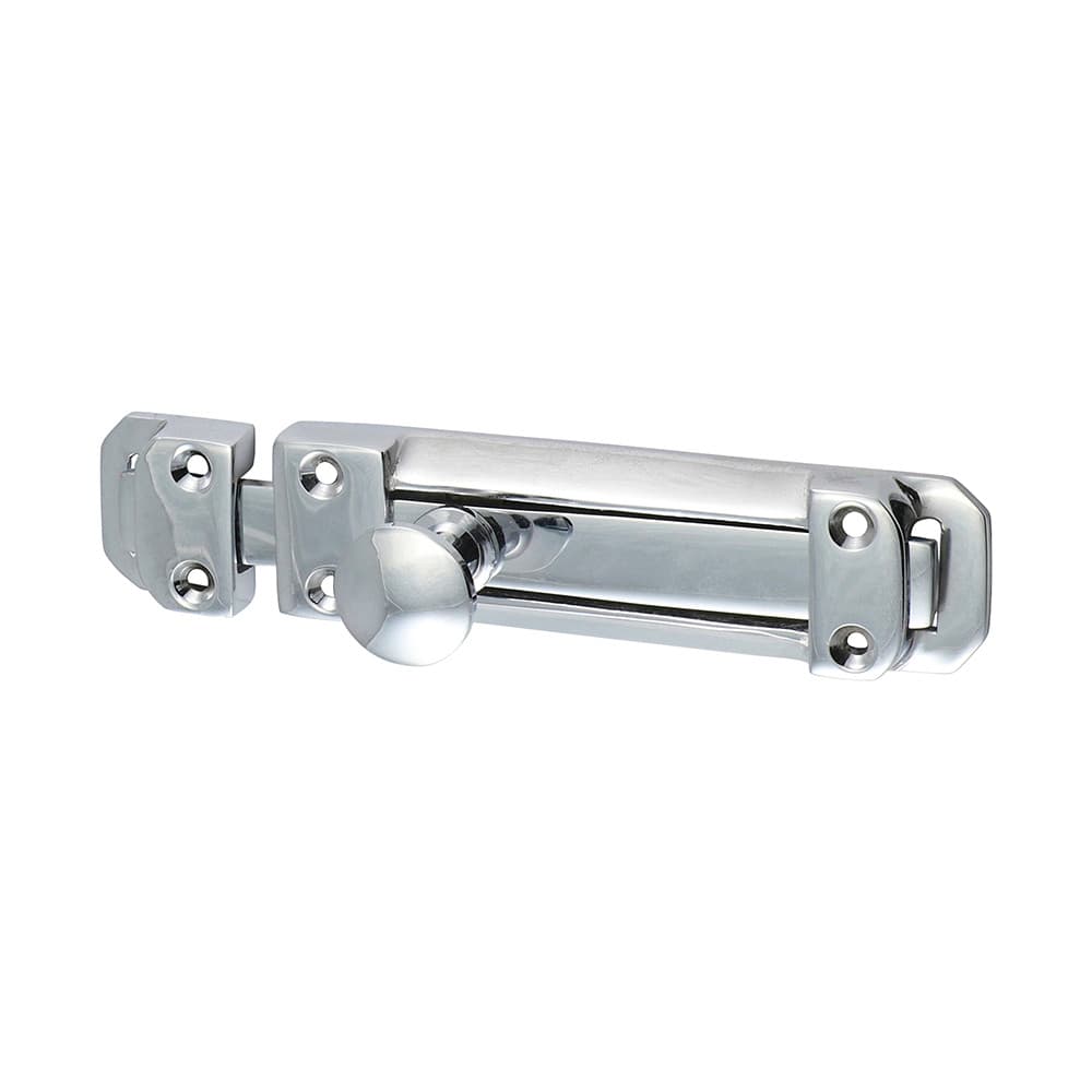 Timco 200633 Contract Flat Section Bolt - Polished Chrome 135 X 30Mm Bag 1