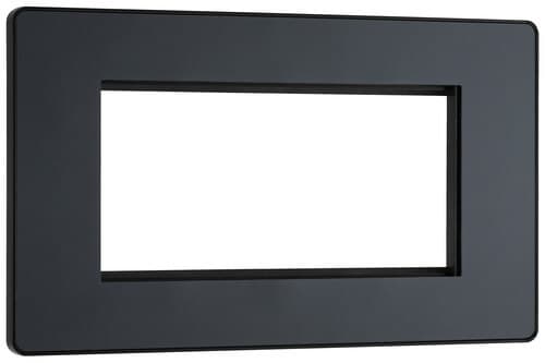 Nexus Metal Brushed Steel Single Intelligent Led Dimmer Switch 2-Way Push On/Off NBS81-01