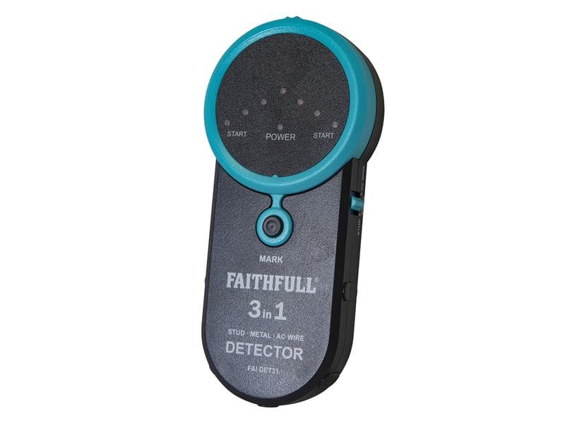 Faithfull TS533 3-In-1 Detector Stud Metal & Live Wire