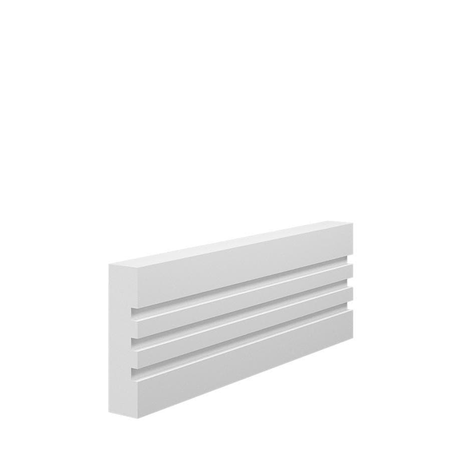 Grooved 3 Square MDF Architrave