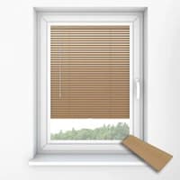 Oregon Perfect Fit Wooden Blinds Bass Wood