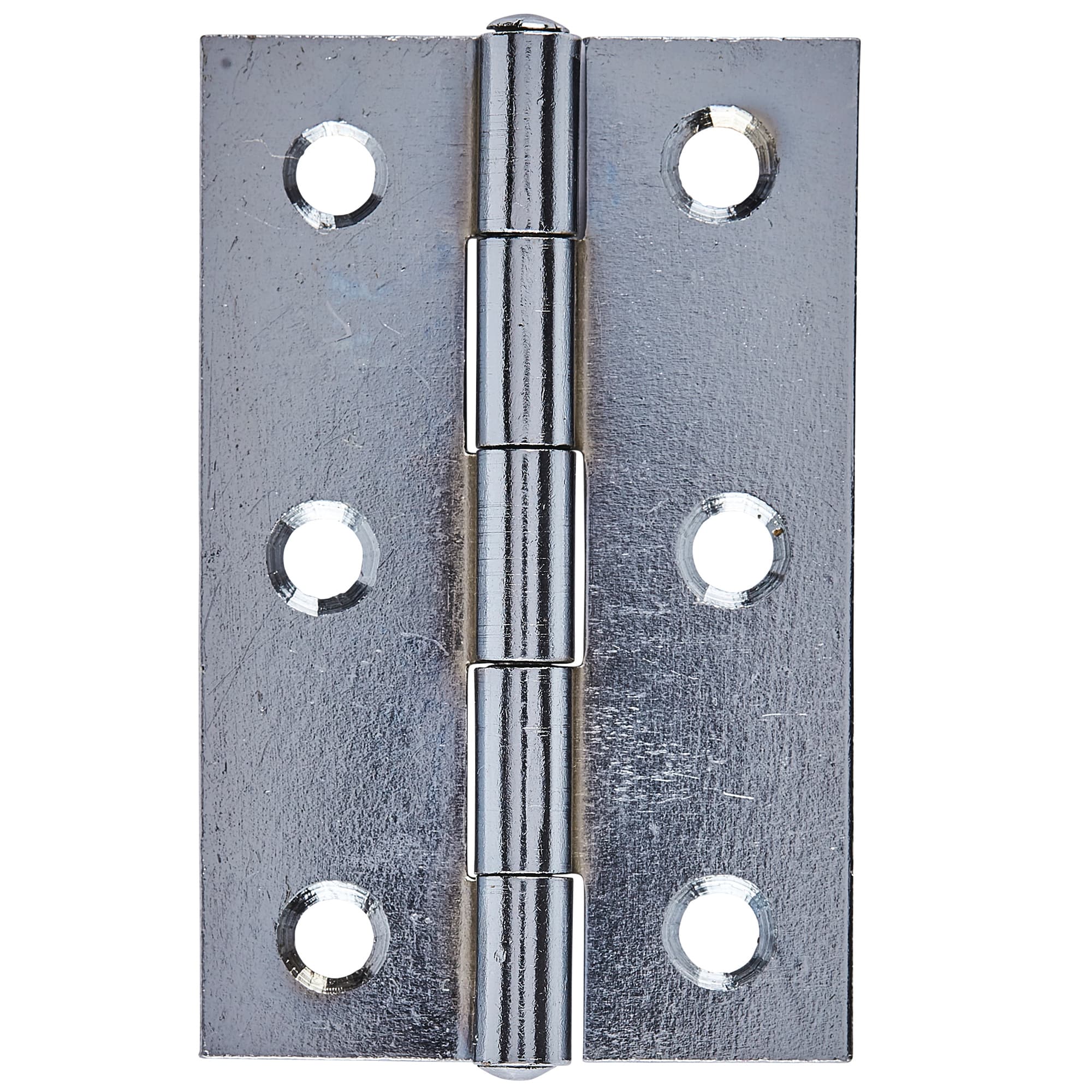 Eclipse 1838 Butt Hinge Standard Fixed Pin Chrome 3 Inch