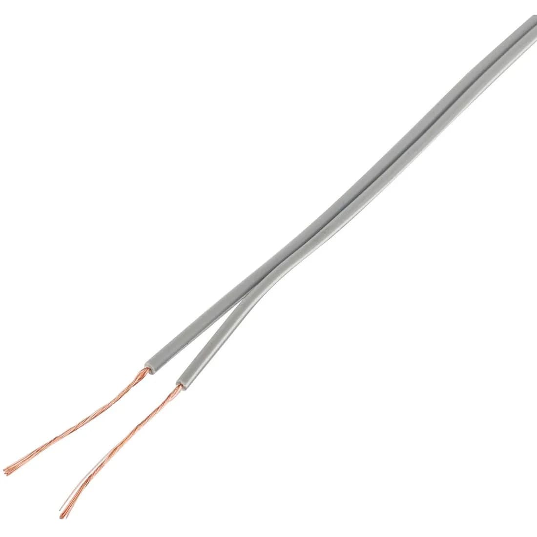 Speaker Cable 2 Core 100M Grey/Black
