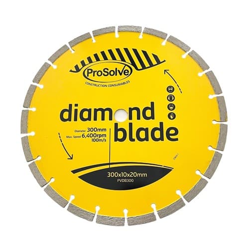 ProSolve Segmented Diamond Blade - 300mm x 20mm