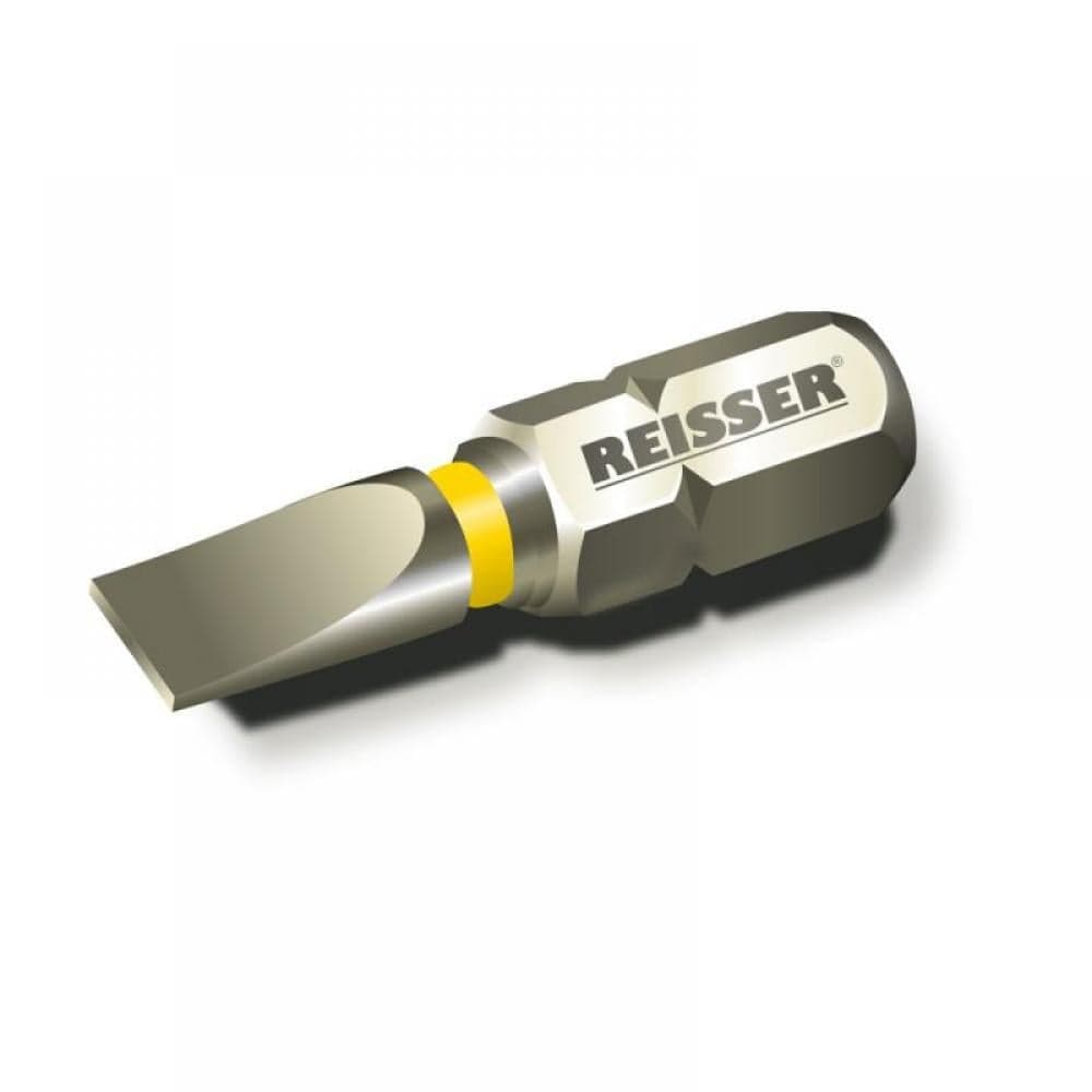Reisser 3506W Torsion Screwdriver Bit C6.3X25 (Wallet 2Pcs) 3.5X0.6