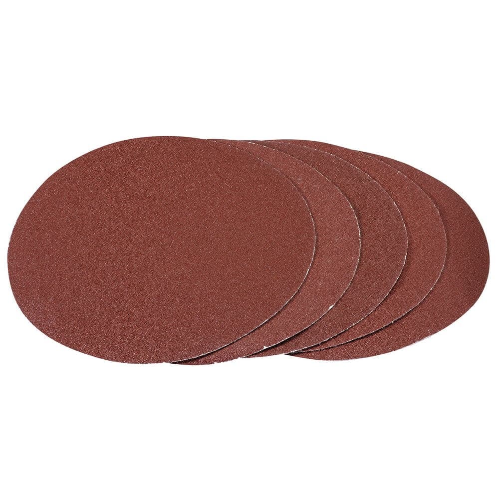 Draper 93422 Hook And Loop Aluminium Oxide Sanding Discs 180Mm 80 Grit (Pack Of 5) each